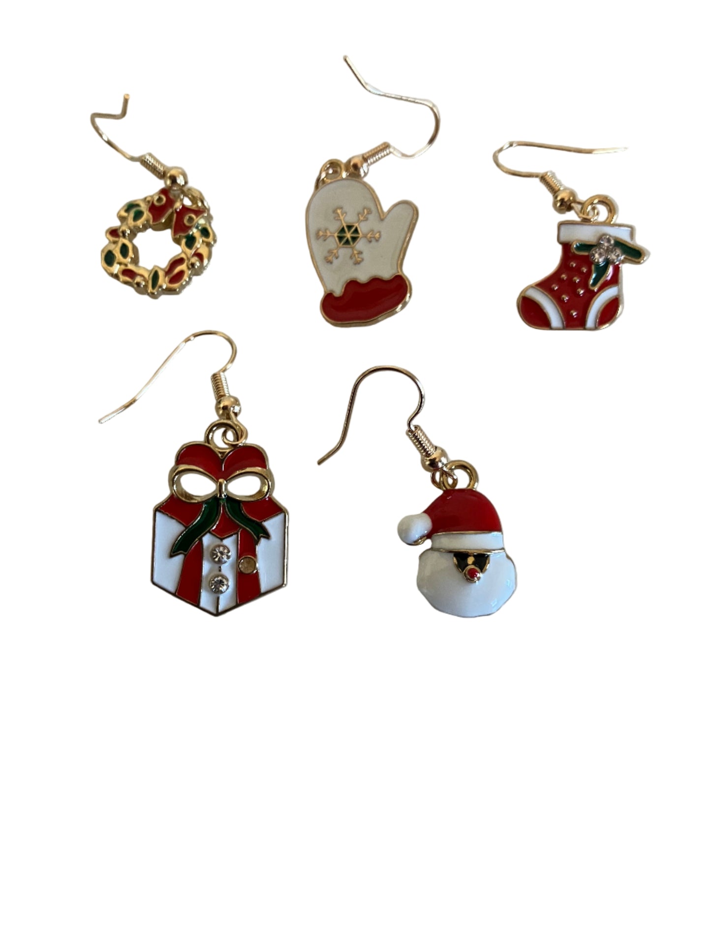Earrings X103 Xmas earrings 35mm to 42mm long
