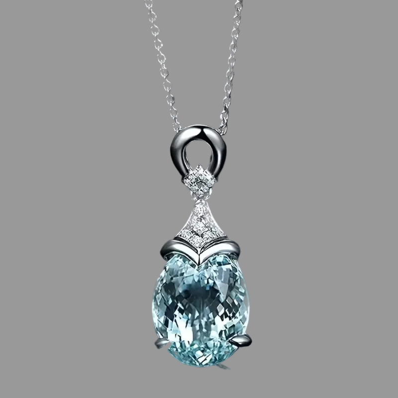 Necklace S142 tear drop