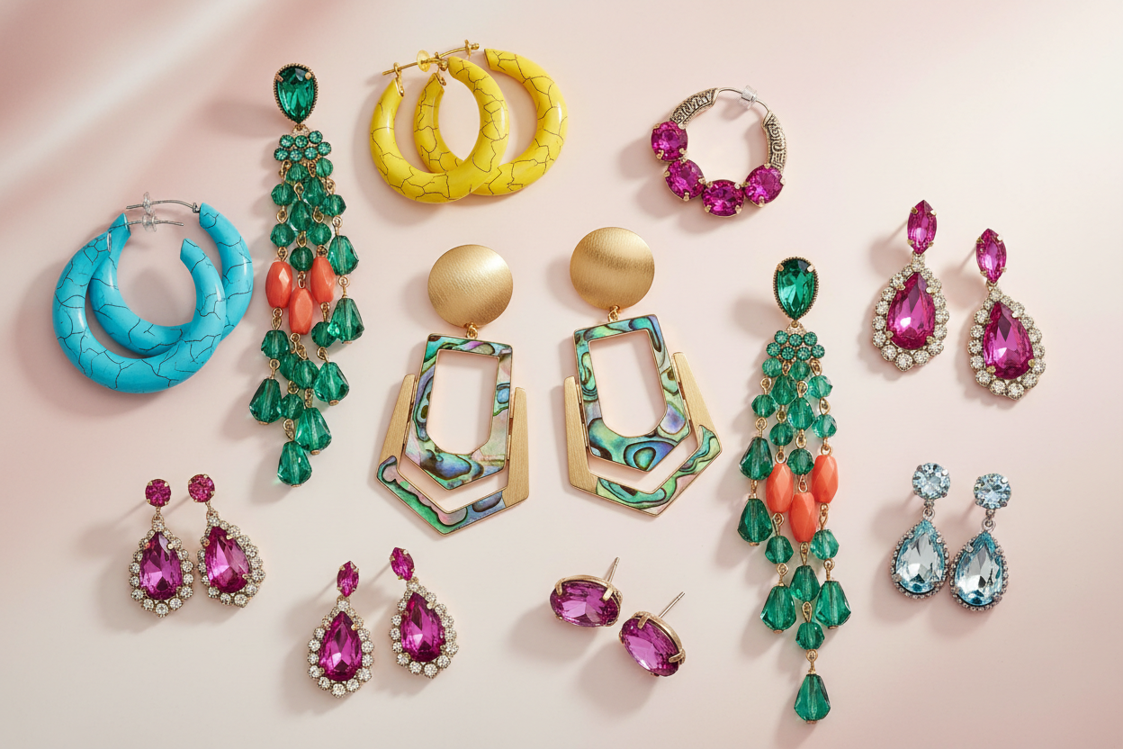 Colourful Earrings