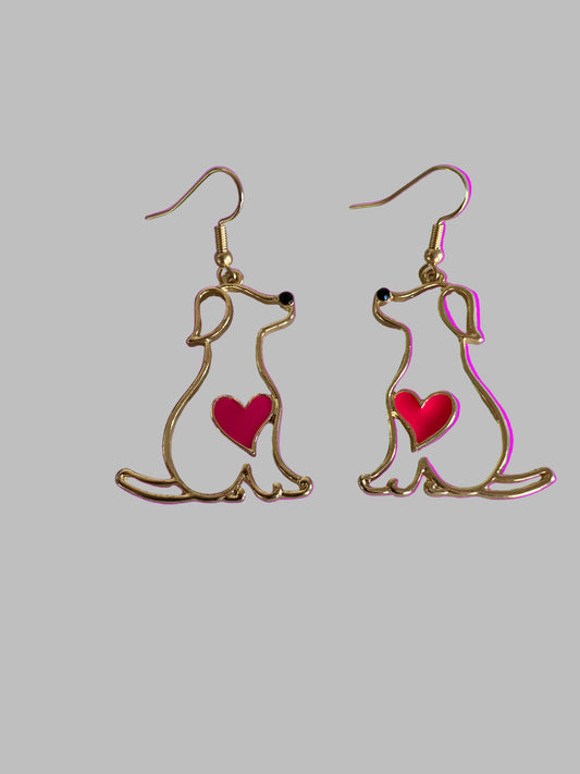 P110 Pink Ribbon puppy 57mm L, 32 mm W
