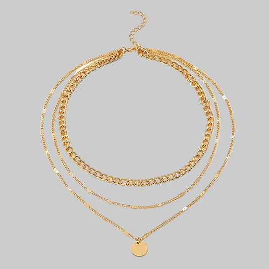 Necklace G193 gold plated
